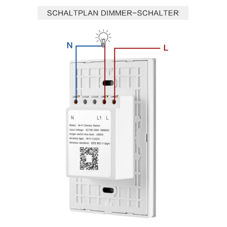 Smart Wifi Remote Control Keypad Dimmer