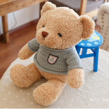 Sweater Teddy Bear Doll Hug Bear Wedding