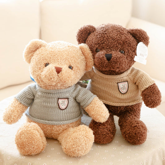 Sweater Teddy Bear Doll Hug Bear Wedding