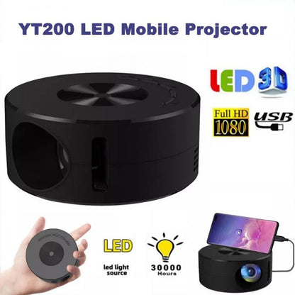 Smart Portable 1080P WiFi LED Mini Projector