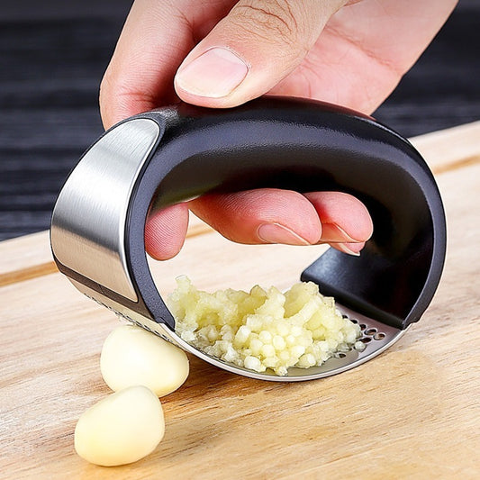 Stainless Steel Manual Garlic Crusher