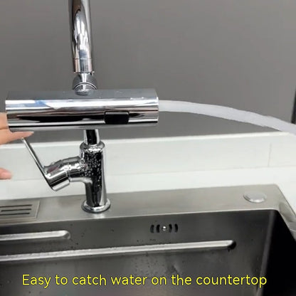 Universal Rotating Kitchen Waterfall Faucet