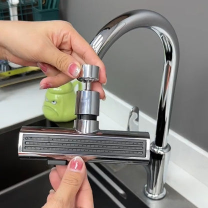 Universal Rotating Kitchen Waterfall Faucet